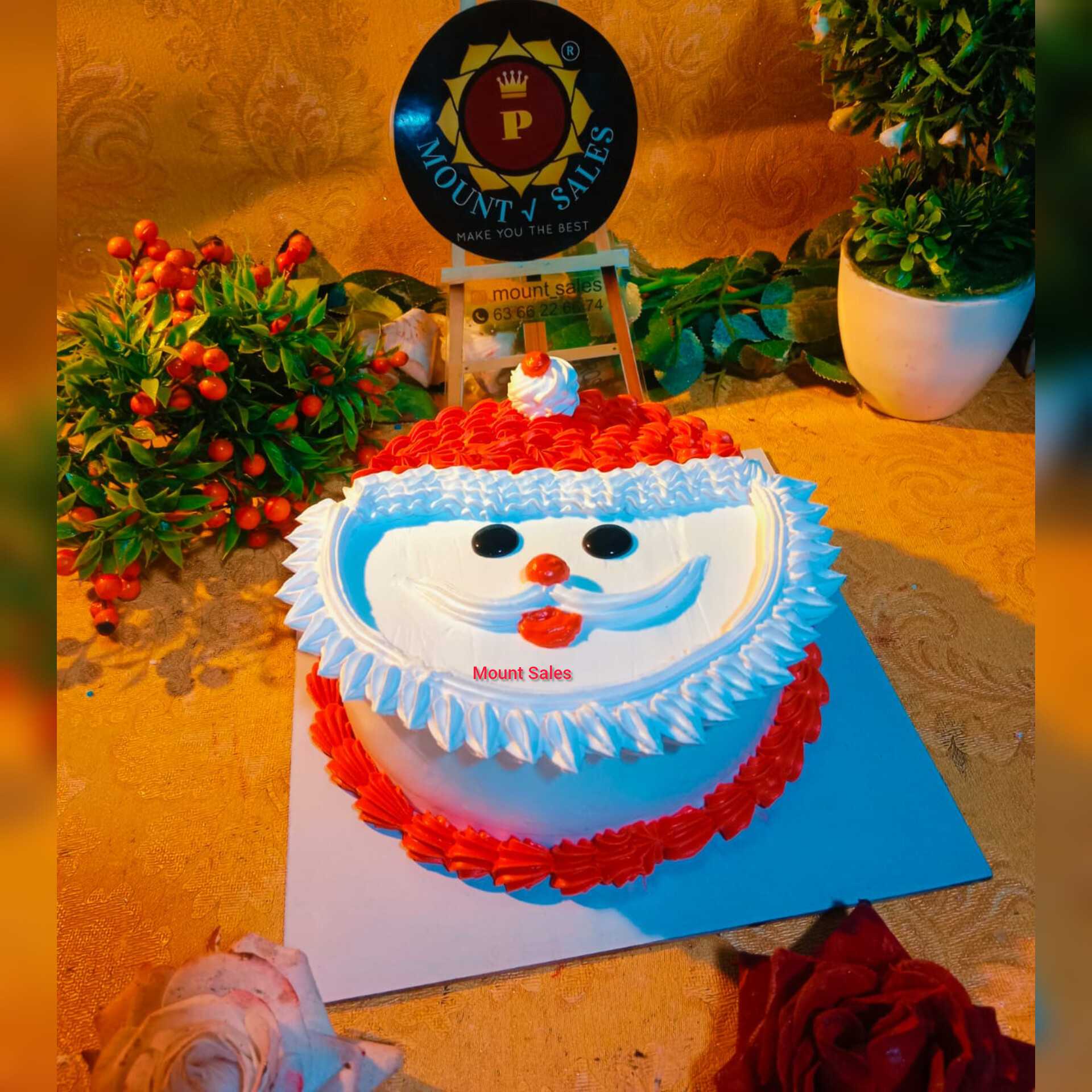 Premium RED N White Velvet Cake